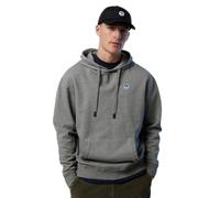 NORTH SAILS Sweat à capuche pour homme avec mini logo et poche porte-bébé, Nuances de gris, XL