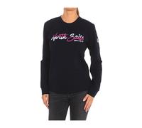 North Sails - Sweat à Col Rond Côtelé - Femme - Sweatshirts et sweats à capuche - Bleu - Taille: 42 FR