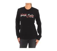 North Sails - Sweat à Col Rond Côtelé - Femme - Sweatshirts et sweats à capuche - Noir - Taille: 44 FR
