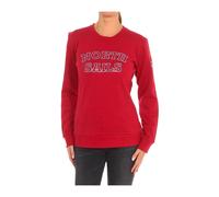 North Sails - Sweat à Col Rond Côtelé - Femme - Sweatshirts et sweats à capuche - Rouge - Taille: 38 FR
