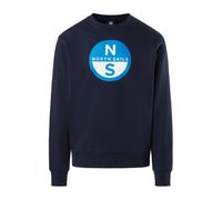 North Sails - SweaT-shirt avec Maxi Imprimé - Homme - Sweatshirts et sweats à capuche - Bleu - Taille: XL