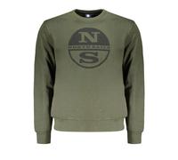 North Sails Sweat-shirt Homme vert manches longues col rond Taille XL