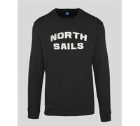 NORTH SAILS SWEATSHIRT SANS FERMETURE A ZIP HOMME NOIR : Couleur - Noir, Taille - M Taille : M Couleur : Noir
