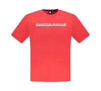 North Sails - T-shirt à Manches Courtes - Homme - Tops - Rouge - Taille: 3XL