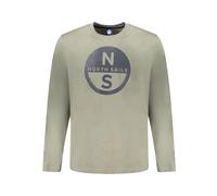 North Sails - T-shirt à manches longues Ocean Positive - Homme - Tops - Vert - Taille: 2XL