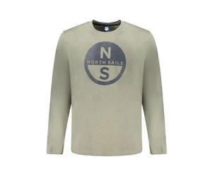 North Sails - T-shirt à manches longues Ocean Positive - Homme - Tops - Vert - Taille: 2XL
