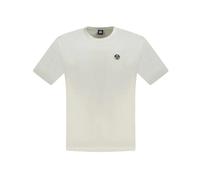 North Sails - T-shirt en Coton Blanc - Homme - Tops - Blanc - Taille: M