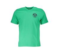 North Sails - T-Shirt en coton - Homme - Tops - Vert - Taille: 3XL