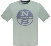 North Sails T-shirt manches courtes col rond logo imprimé : Taille - S Taille : S