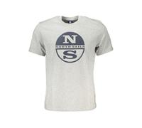 NORTH SAILS T-SHIRT MANICHE CORTE UOMO GRIGIO