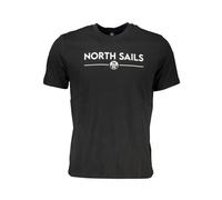 North Sails, Homme, Tops, Noir, Taille: S T-shirt ras du cou