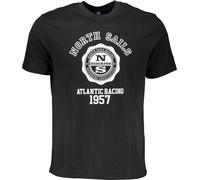 North Sails T-Shirt Noir Voile 1957 : Taille - S Taille : S