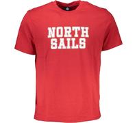 North Sails T-shirt rouge avec logo 902834000 : Taille - S Taille : S