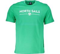 North Sails T-shirt vert 902837000VE0409 : Taille - S Taille : S