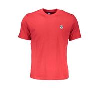 North Sails - Tee Manches Courtes Col Rond - Homme - Tops - Rouge - Taille: XL