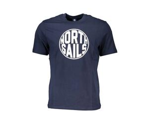 North Sails - Tee-shirt avec logo imprimé - Homme - Tops - Bleu - Taille: M