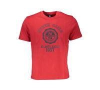 North Sails - Tee-shirt avec logo imprimé - Homme - Tops - Rouge - Taille: S
