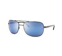 North Sails Unisex Amerigo NS042 Lunettes de soleil Métal Fusil Bleu Carré Polarisé