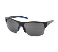 North Sails Unisex Magellano NS057 Lunettes de soleil Plastique Noir Gris Carré Polarisé