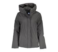 North Sails - Veste noire à capuche avec logo - Femme - Vestes - Noir - Taille: 38 FR