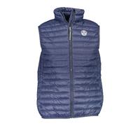 North Sails - Veste sans Manches Bleue avec Poches et Logo - Homme - Vestes - Bleu - Taille: L