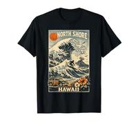 North Shore Hawaii Surf Vintage Beach Life T-Shirt
