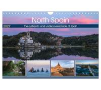 North Spain, the authentic and undiscovered side of Spain (Wall Calendar 2027 DIN A4 landscape), CALVENDO 12 Month Wall Calendar: Beyond a typical ... offers an unique landscape and seascape.