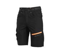 North Ways Bermuda De Travail Horn Noir/Orange