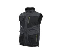 North Ways Gilet Sans Manche Ali Gris Et Noir