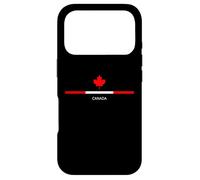 North Woods EST Feuille d'érable canadienne Strong & Free Nouveau Canada Coque pour iPhone 17 Pro