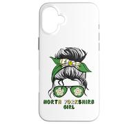 North Yorkshire Girl North Yorkshire Flag UK Coque pour iPhone 16 Plus