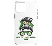North Yorkshire Girl North Yorkshire Flag UK Coque pour iPhone 16 Pro Max