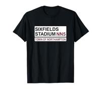 Northampton Town Plaque de rue emblématique du stade Sixfields T-Shirt