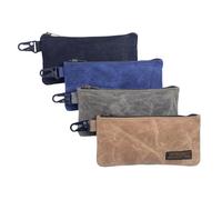 NorthClimbOtd Petit sac à outils, petite pochette à outils, petites poches zippées, petits sacs à outils avec fermeture éclair YKK. Lot de 4