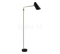 Northern Birdy Swing Lampadaire noir/laiton