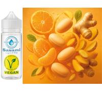 Northern Chill Mandarin & Ginger arôme concentré - Vegan - Sasami - 100 ml