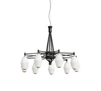 Northern Dahl Chandelier Small Kronleuchter, laiton / noir