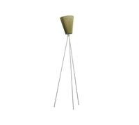 Northern Lampadaire Oslo Wood olive green. structure gris clair