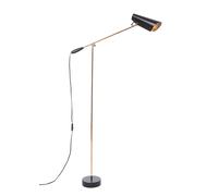 NORTHERN LIGHTING lampadaire BIRDY FLOOR (Noir / Laiton - Métal)