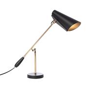 NORTHERN LIGHTING lampe de table BIRDY (Noir / Laiton - Métal)