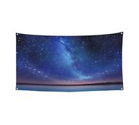 Northern Lights - Bannière imprimée pour festival - Décoration d'extérieur résistante aux UV et à la décoloration - Pour les salons commerciaux et les événements de jardin - Drapeau réutilisable