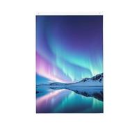Northern Lights Drapeau de jardin de bienvenue 61 x 91 cm - Ne se décolore pas - Double face - Bannière d'extérieur pour cour, porche, pelouse
