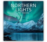 Northern Lights - Nordlicht - Aurora Borealis 2027 - 16-Monatskalender: Original Gifted Stationery-Kalender [Kalender]