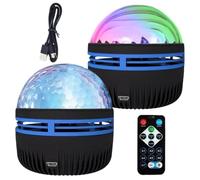 Northern Lights - Projecteur Galaxy Star Projecteur d'eau Lumièr | Télécommande À Intensité Variable, Veilleuse De Projecteur Usb Pour Chambre À Coucher, Éclairage Coloré Éblouissant