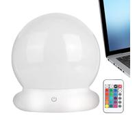 Northern Lights Projecteur - Lampe télécommandée pour améliorer la pièce ambiante, mode multicolore avec réglages tactiles, plafonnier pour éclairage d'ambiance, unité rechargeable 1200 mAh