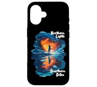 Northern Lights, Southern Bites Coque pour iPhone 16
