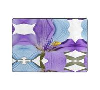 Northern Lights Tapis de sol doux, antidérapant et durable pour salon, bureau et plus encore 203,2 x 147,3 cm