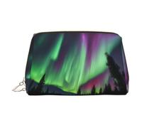 Northern Lights Trousse de toilette portable pour femme, doré, Taille unique, Trousse de toilette