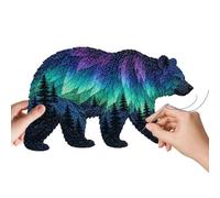Northern Lights Wildlife DIY Kit - Creative Natural Style Pre-Cut Fabric