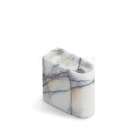 Northern Monolith Bougeoir low - marbre blanc , Vente d'entrepôt, neuf, emballage d'origine